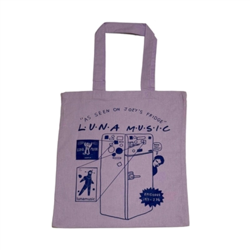 the LUNA music ‘As Seen On Joey’s Fridge’ Tote