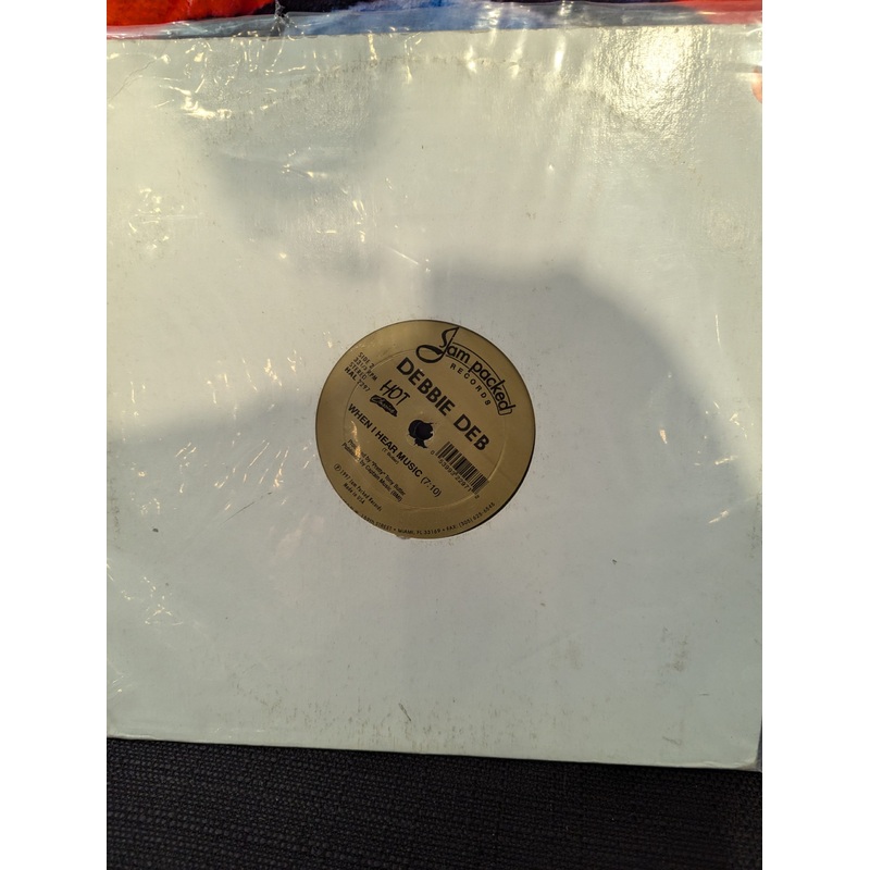 [USED] DEBBIE DEB Lookout Weekend/When I Hear Music LP