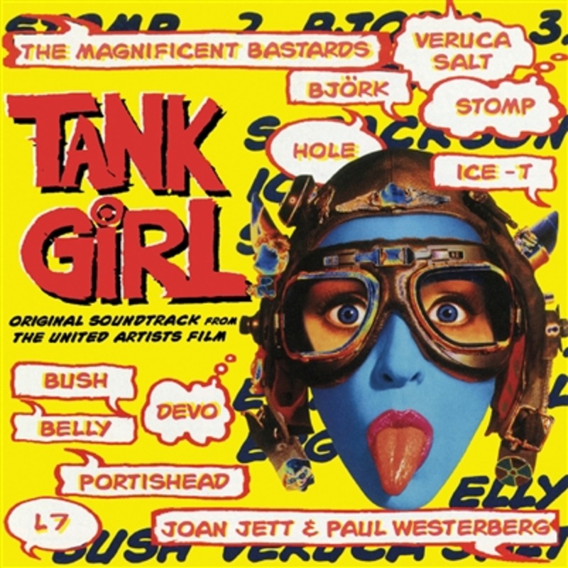 Various Artists – Tank Girl–Original Soundtrack from the United Artists Film (30th Anniversary Neon Coral Vinyl) – VINYL LP