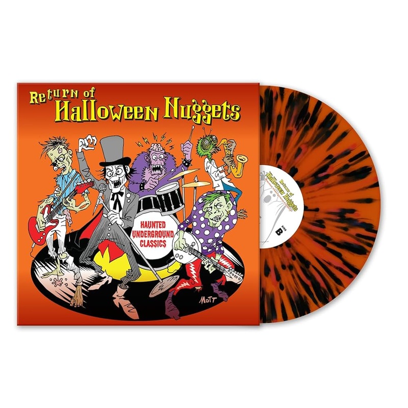 VARIOUS ARTISTS – Return Of Halloween Nuggets (Orange & Black Splatter Vinyl)