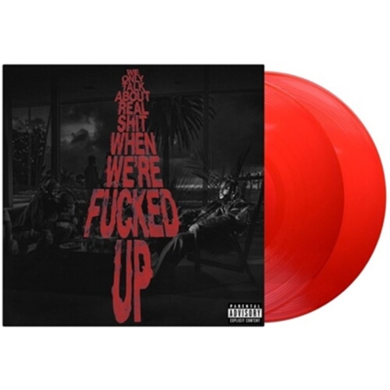 Bas – We Only Talk About Real Shit When We’re Fucked Up (Transparent Red Vinyl) – VINYL LP