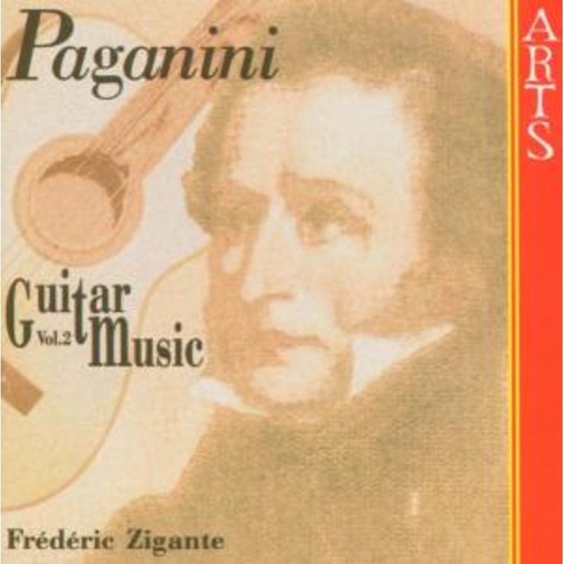 Zigante Frederic  Paganini Music for Guitar 2 (CD) (1995)