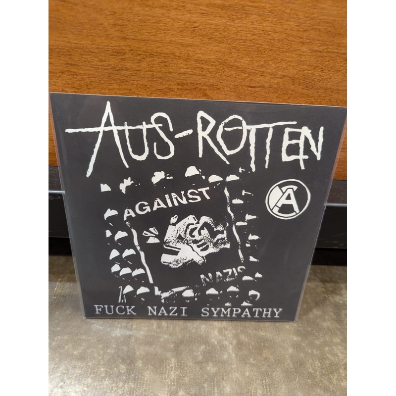 [USED] AUS ROTTEN Fuck Nazi Sympathy 7 LP