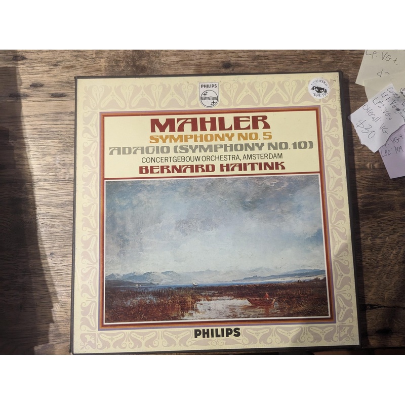 [USED] HAITINK, BERNARD Mahler Symphony No. 5 2LP