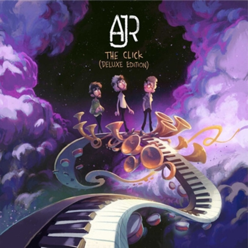 AJR – The Click (Deluxe Edition Clear with Red Splatter Vinyl) – VINYL LP