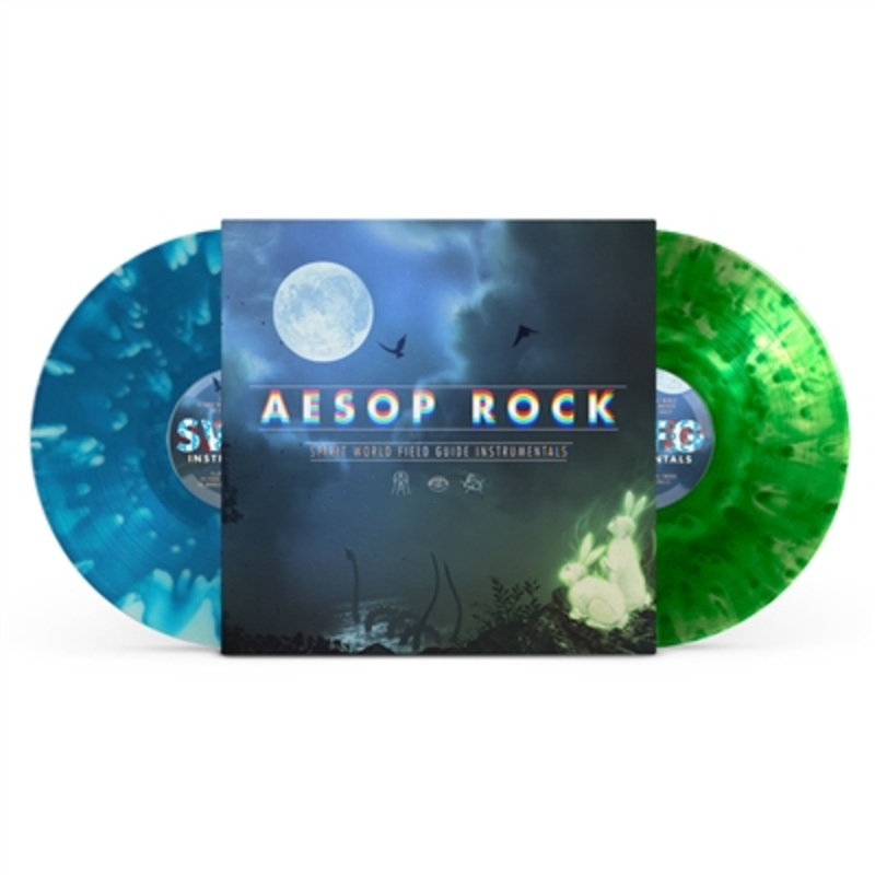 Aesop Rock – Spirit World Field Guide (Instrumental Version) (Portal Green & Blue 2x Vinyl LP) – VINYL LP