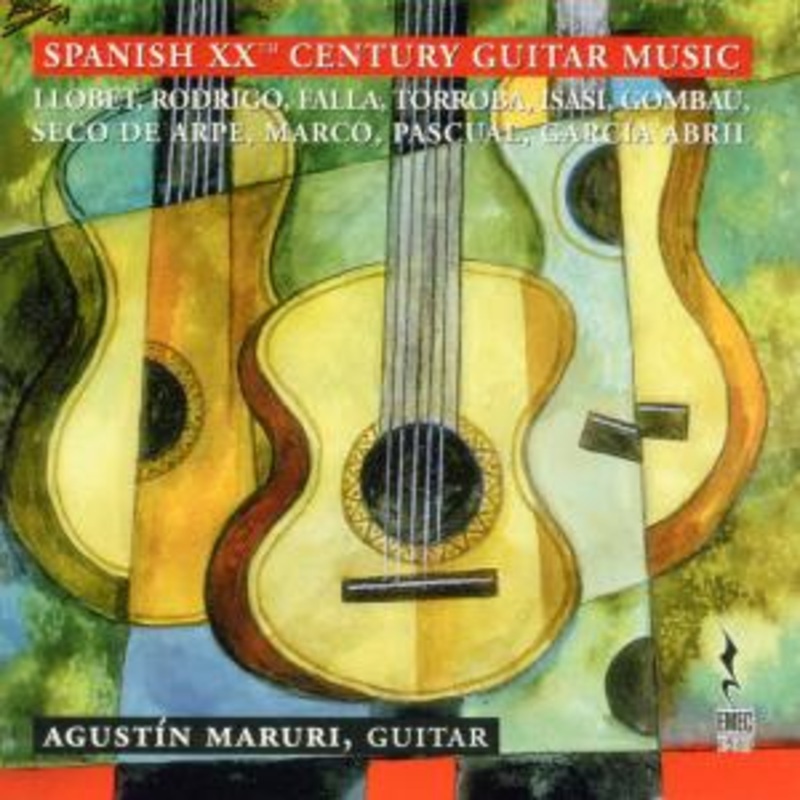 Agustin Maruri  Ny Spansk Guitarmusik EMEC Klassisk (CD) (2004)
