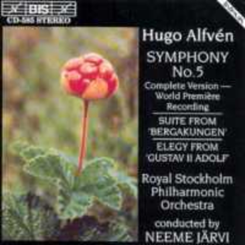 Alfven / Jarvi / Royal Stockholm Phil Orchestra  Symphony 5 (CD) (1994)