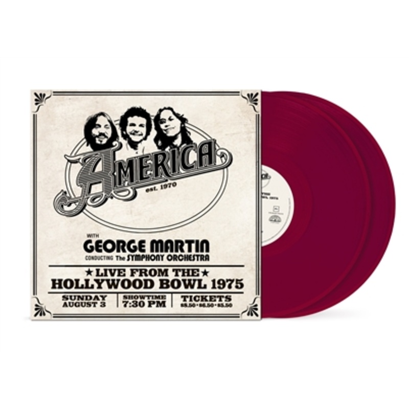 America – America: Live At The Hollywood Bowl 1975 (Fruit Punch Vinyl) – VINYL LP