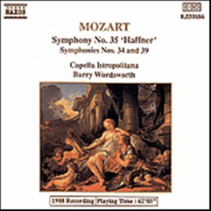Wordsworth / Cib  MOZART: Symphonies 34, 35 & 39 (CD) (1991)