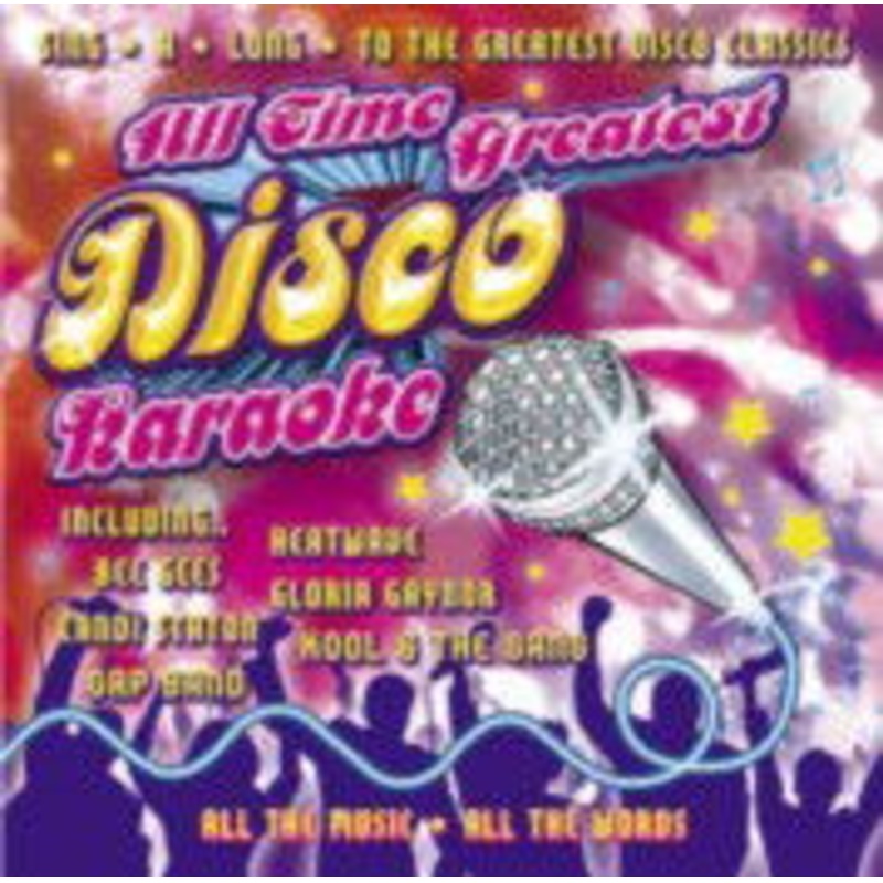 All Time Greatest Disco Karaoke / Various (CD) (2010)