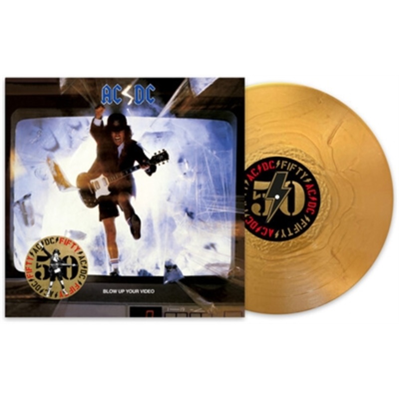 AC/DC – Blow Up Your Video (50th Anniversary Limited Edition Gold Vinyl) – VINYL LP