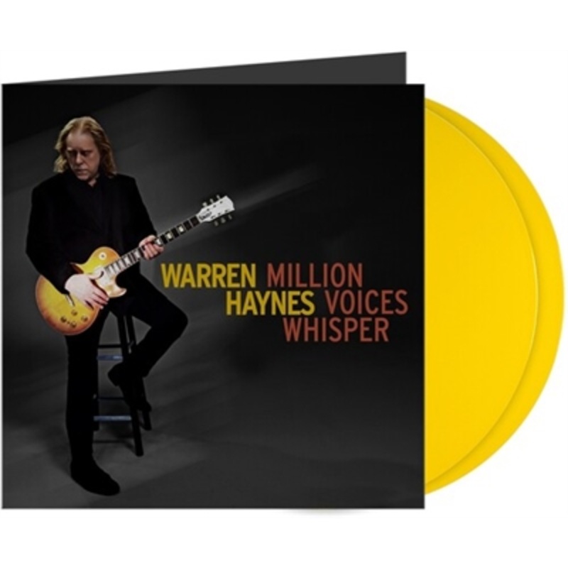 Warren Haynes – Million Voices Whisper (Indie Exclusive Limited Edition Canary Yellow Vinyl) – VINYL LP