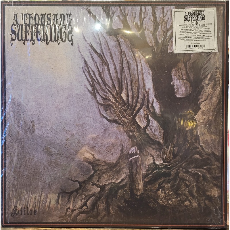 A Thousand Sufferings – Stilte LP (Clear)