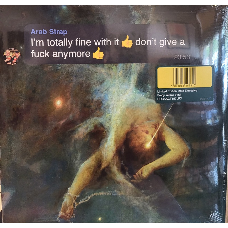 ARAB STRAP – IM TOTALLY FINE WITH IT DONT GIVE A FUCK ANYMORE LP