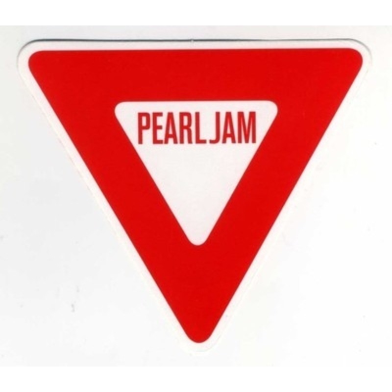 PEARL JAM YIELD PROMOTIONAL DIE-CUT  FLOOR DECAL
