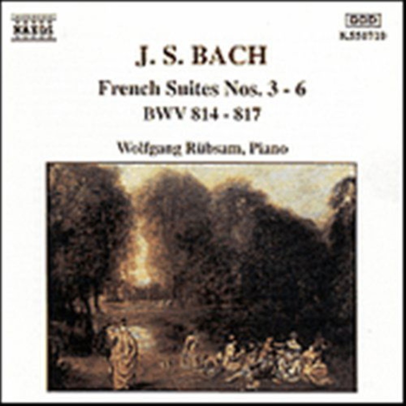 Wolfgang Ruebsam  BACH J. S.: French Suites 3-6 (CD) (1994)