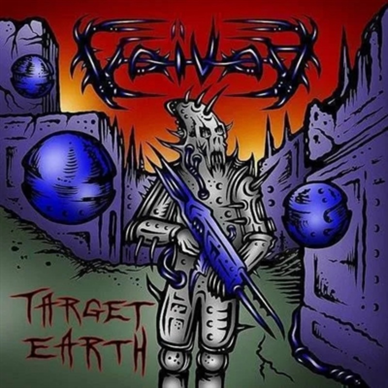 Voivod – Target Earth (Magenta Colored Vinyl) – VINYL LP