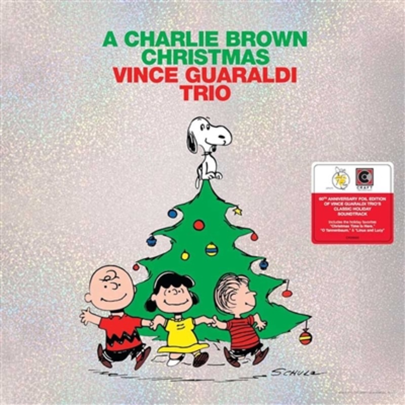 Vince Guaraldi Trio – A Charlie Brown Christmas (60th Anniversary Limited Edition Holographic Foil Sleeve) – VINYL LP