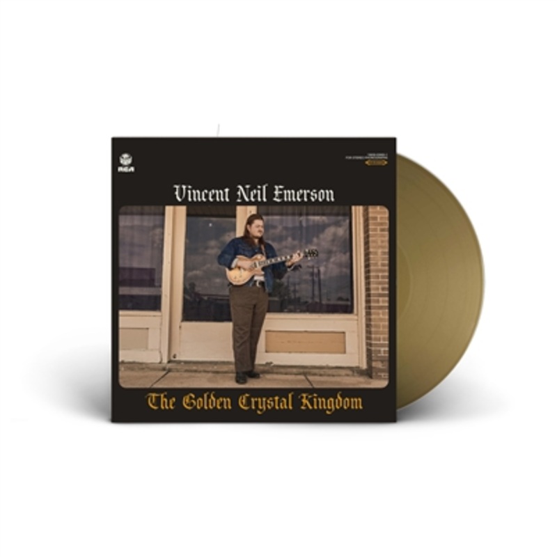 Vincent Neil Emerson – The Golden Crystal Kingdom (Indie Exclusive Opaque Gold Vinyl) – VINYL LP
