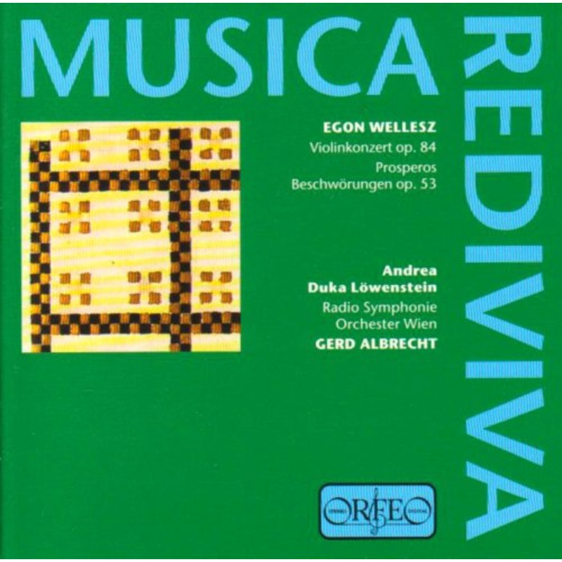 Wellesz / Lowenstein / Vienna Radio S.o., Albrecht  V Cto / Prosperos Beschworungen (CD) (1998)