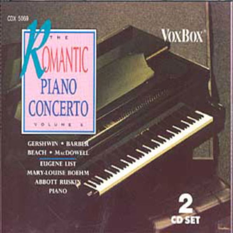 Adler / Boehm / So Berlin  V6. Romantic Piano Concerto (CD) (2018)