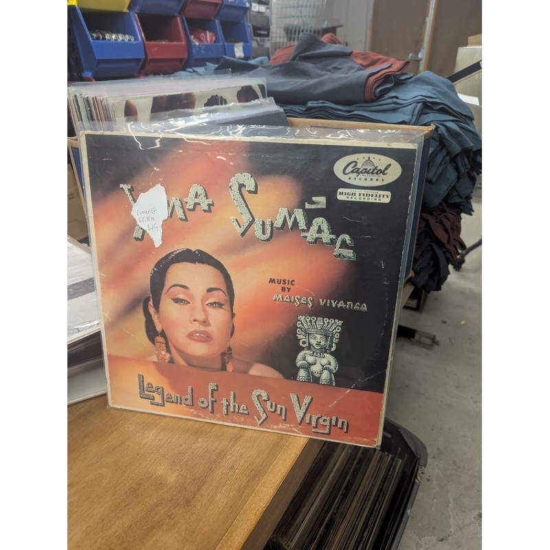 [USED] YMA SUMAC Legend Of The Sun Virgin LP