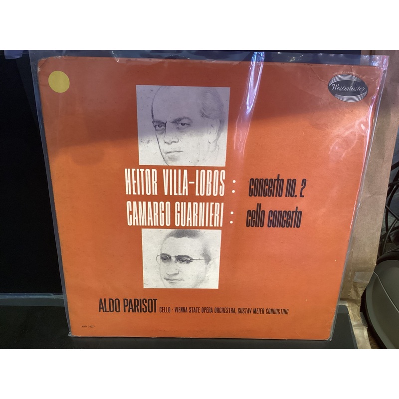[USED] VILLA LOBOS Guarnieri: Cello Concerti LP