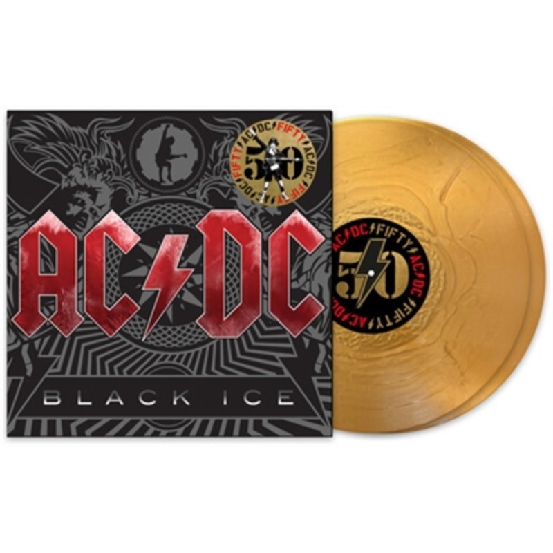AC/DC – Black Ice (50th Anniversary Limited Edition Gold Vinyl) – VINYL LP