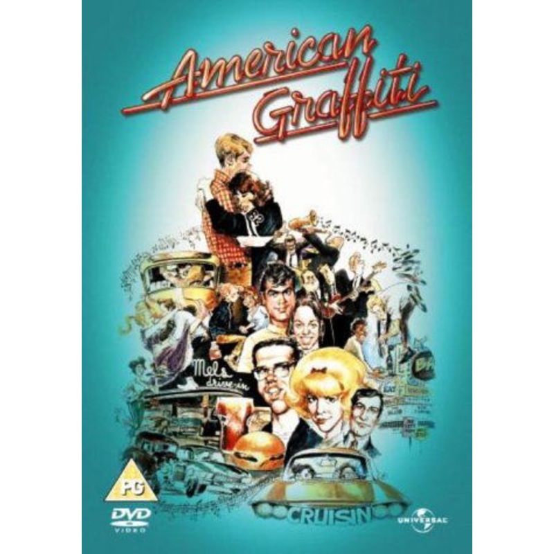 American Graffiti  Sidste nat med kliken (1973) [DVD] (DVD) (2024)