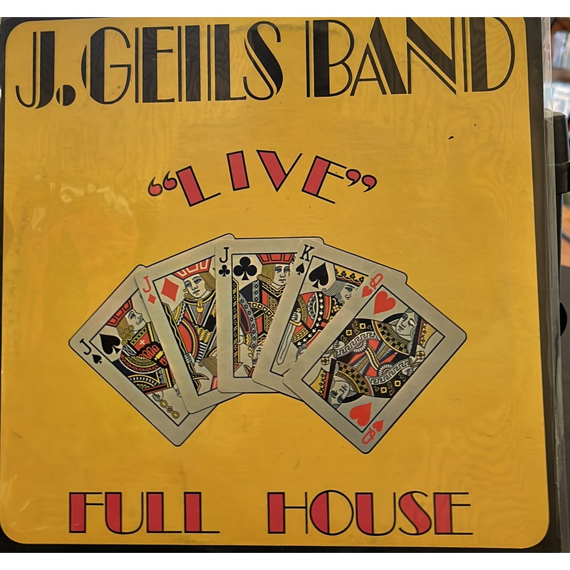 [USED] J. GEILS BAND Live: Full House LP