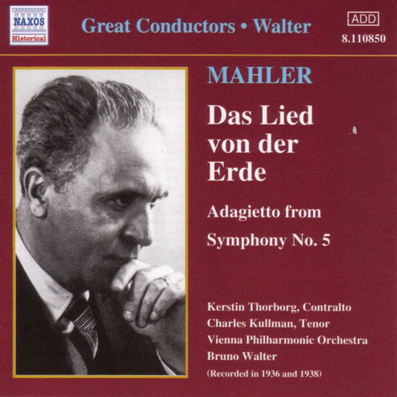 A. Mahler  Lied Von Der Erde (CD) (2002)