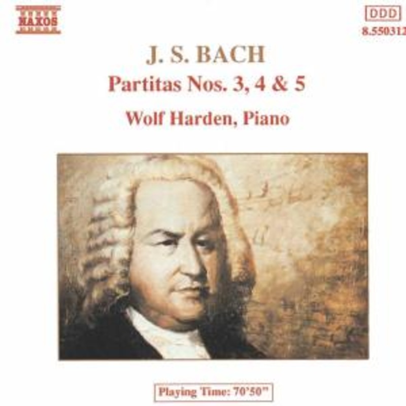 Wolf Harden  Partiten 3+4+5 (CD) (1991)
