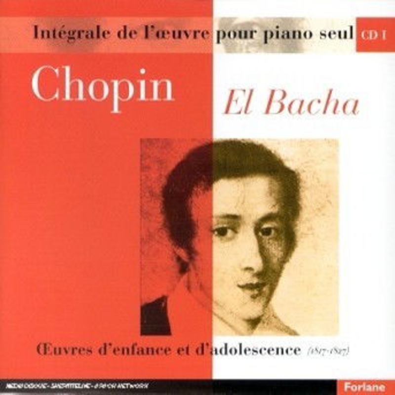 Abdel Rahman El Bacha  Oeuvres Enfance Adolescence CD 1 (CD) (2005)