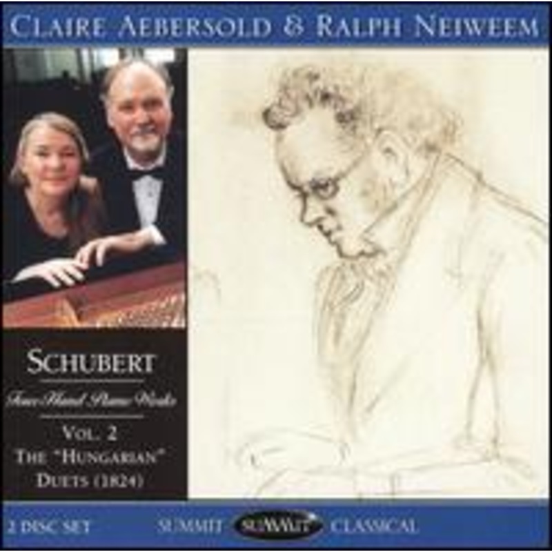 Aebersold and Neiweem Piano Duo  Schubert: Four Hand Piano Works, Vol. 2 (CD) (2015)