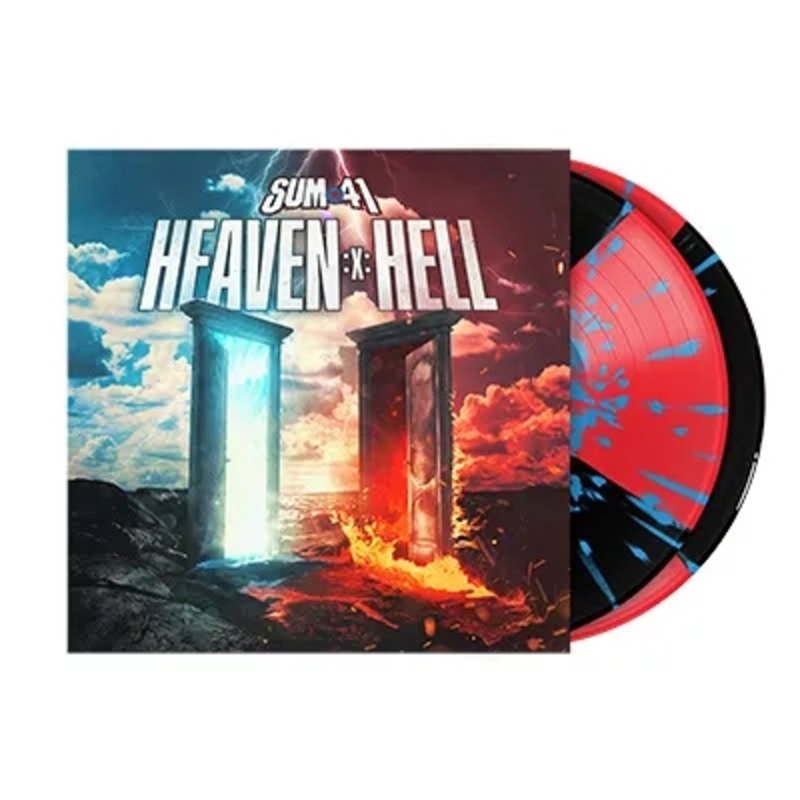 Sum 41 – Heaven :x: Hell (Indie Exclusive Limited Edition Quad w/Blue Splatter Vinyl) – VINYL LP
