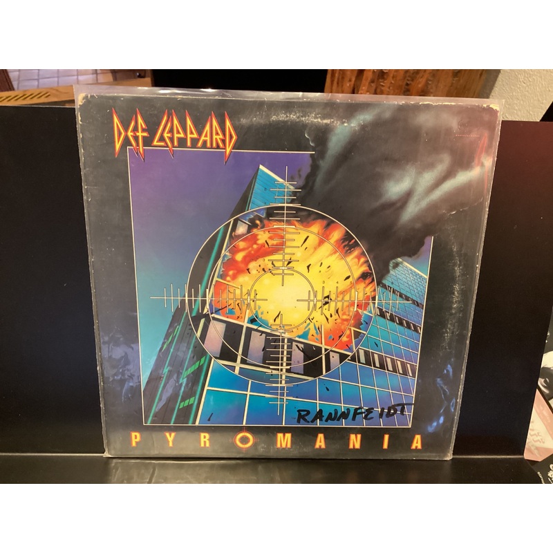 [USED] DEF LEPPARD Pyromania LP