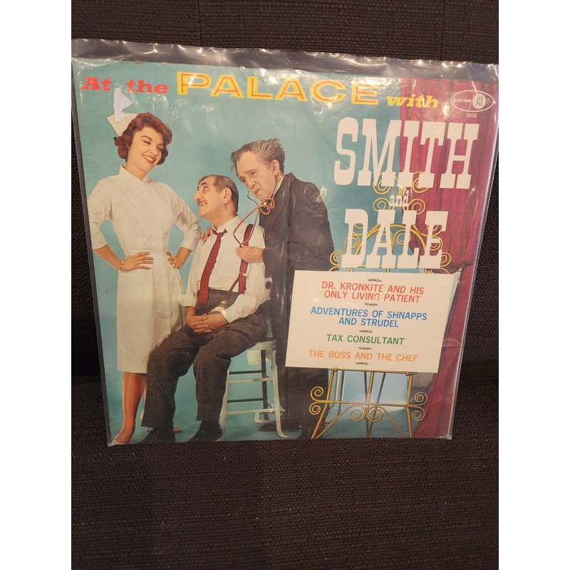[USED] KRONKITE, WALTER At The Palace With Smith and Dale LP