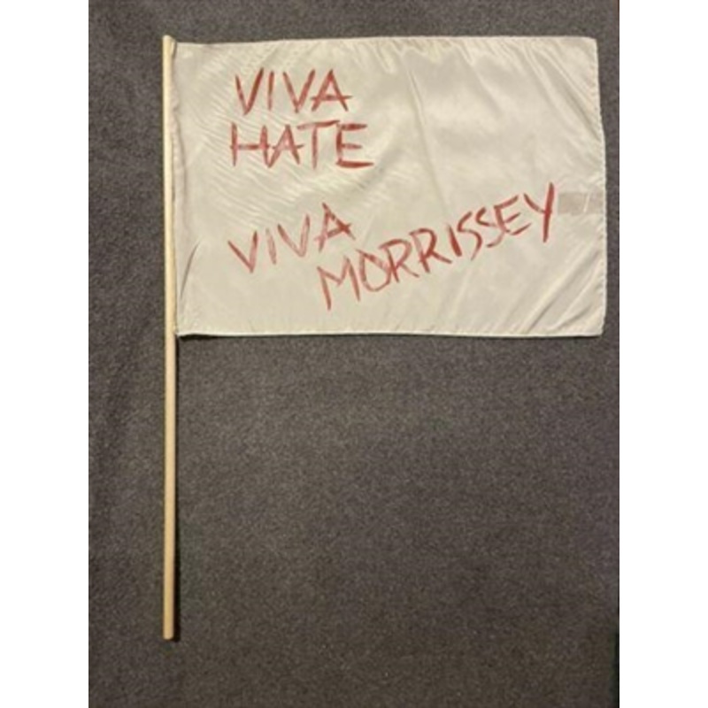 MORRISSEY ORIGINAL VIVA HATE PROMOTIONAL FLAG