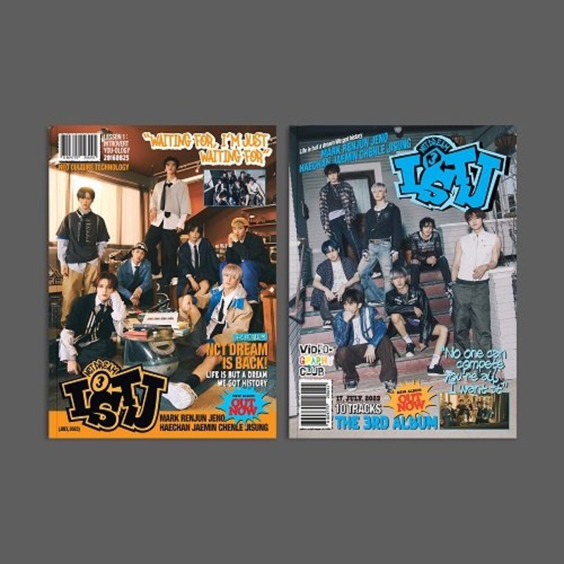 Official preorder NCT DREAM – 3rd Album [ISTJ] Photobook Version  Dumber Studios