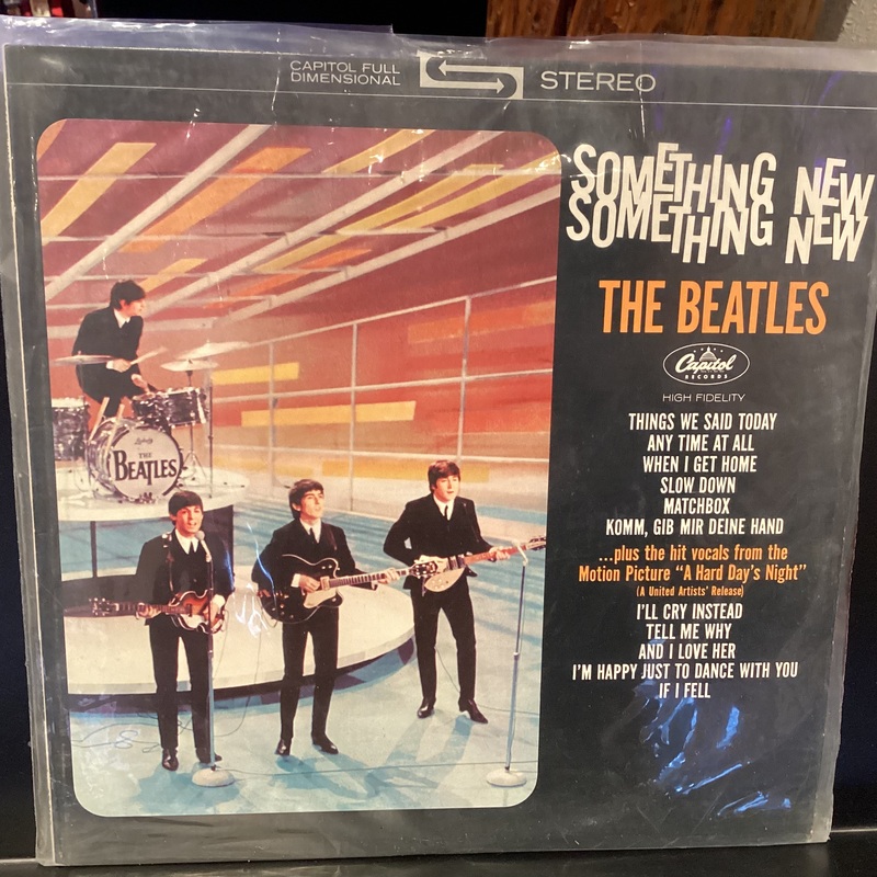[USED] BEATLES Something New LP