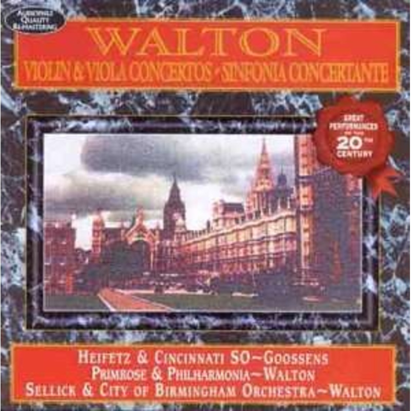 William Walton  Walton: Violin & Viols Concertos (CD) (2004)