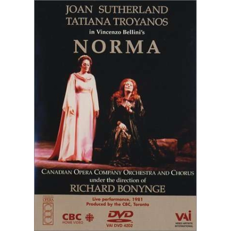 Bellini / Sutherland / Troyanos  Norma (DVD) (2001)