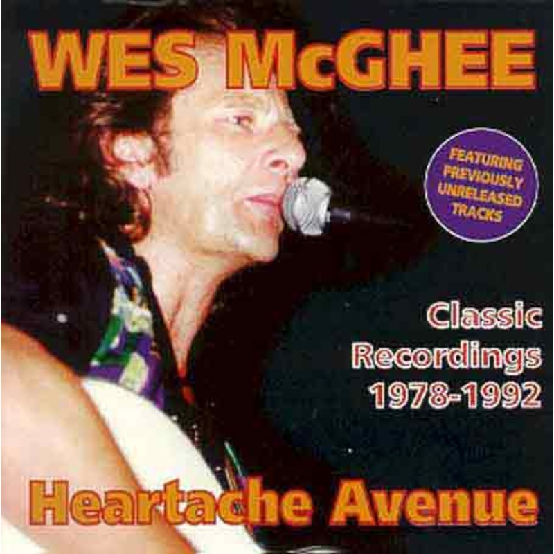 Wes Mcghee  Heartache Avenue (CD) (1996)