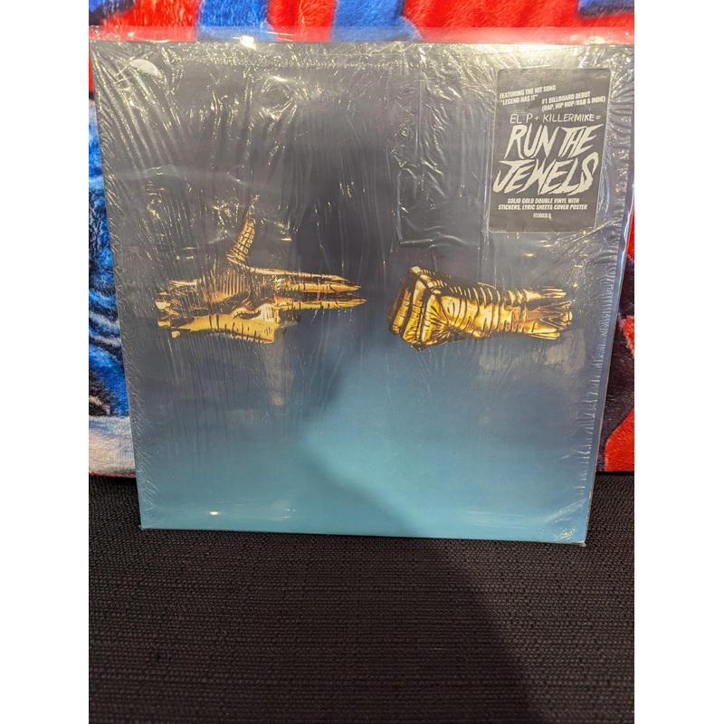 [USED] RUN THE JEWELS RTJ3 [GOLD] 2LP With Stickers