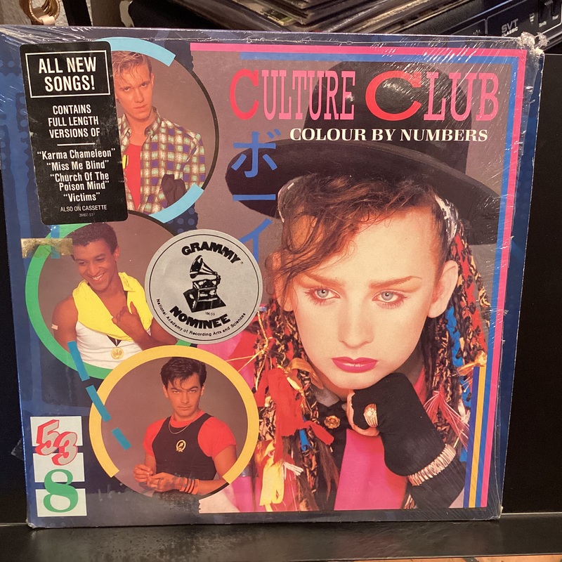 [USED] CULTURE CLUB Color By Numbers LP