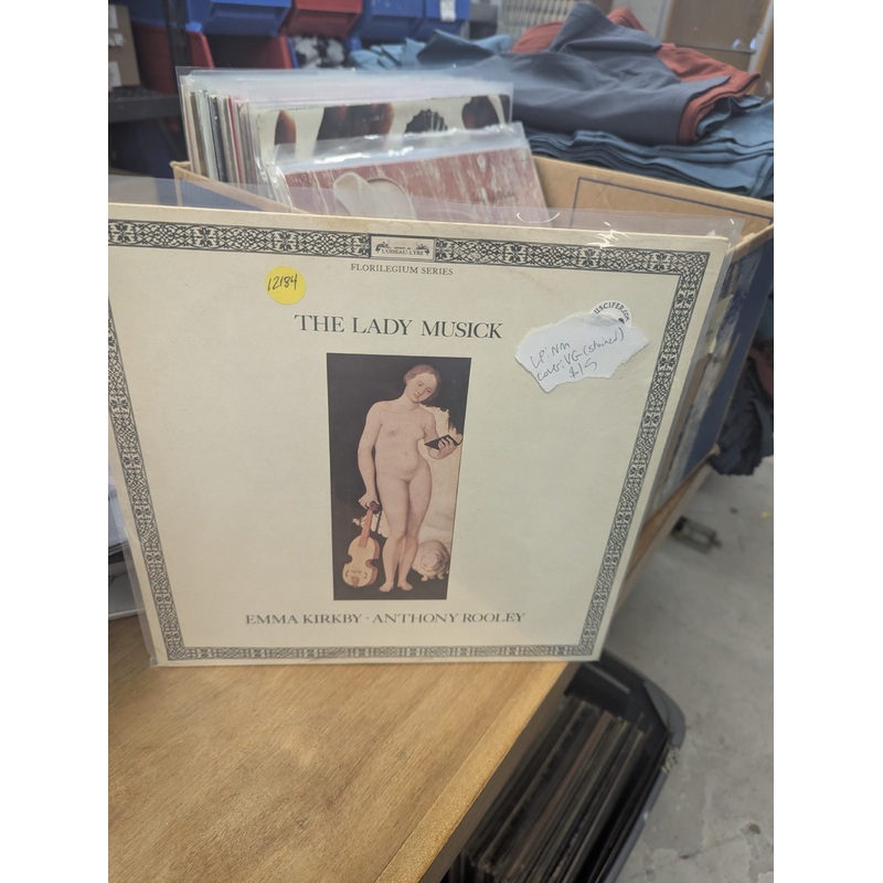[USED] EMMA KIRKBY The Lady Musick LP