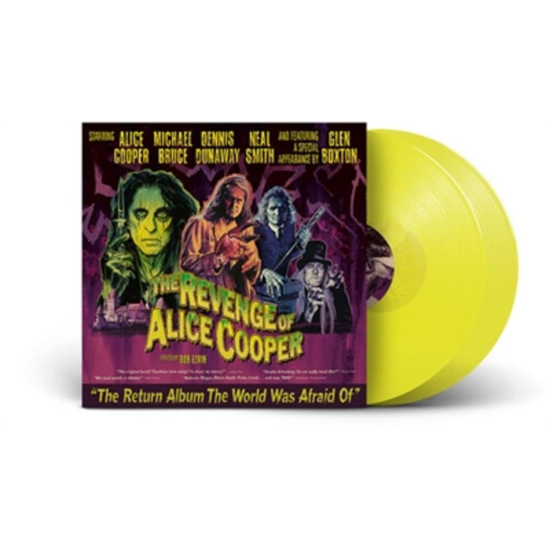 Alice Cooper – The Revenge Of Alice Cooper (Neon Yellow Vinyl) – VINYL LP