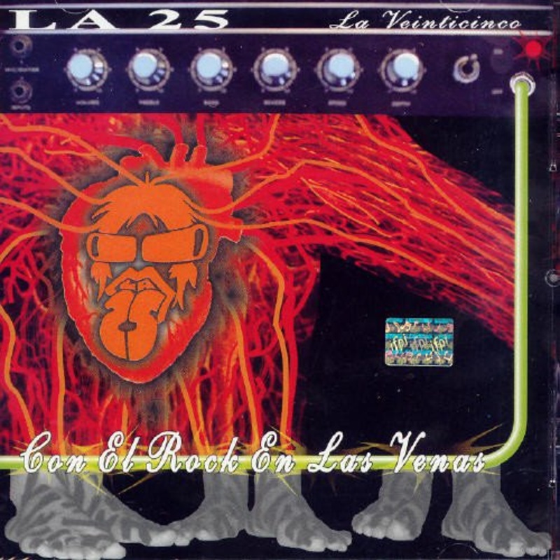25  Con El Rock en Las Venas (CD) (2004)