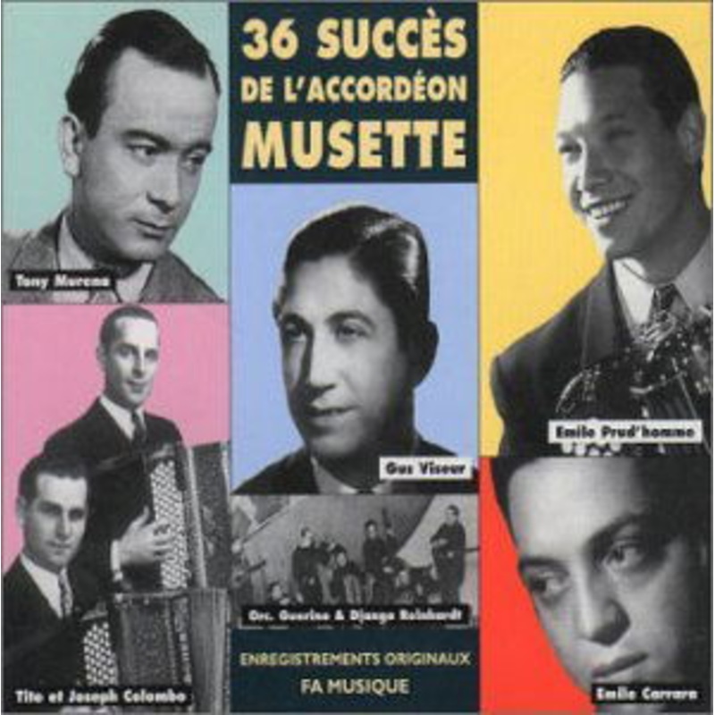 Accordeon-Musette  36 Succes De L Accordeon Muset (CD) (2011)